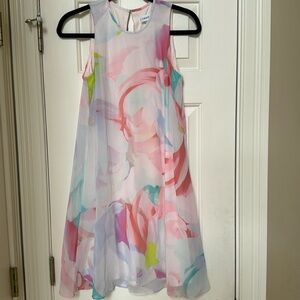 Beautiful Calvin Klein Watercolor Dress